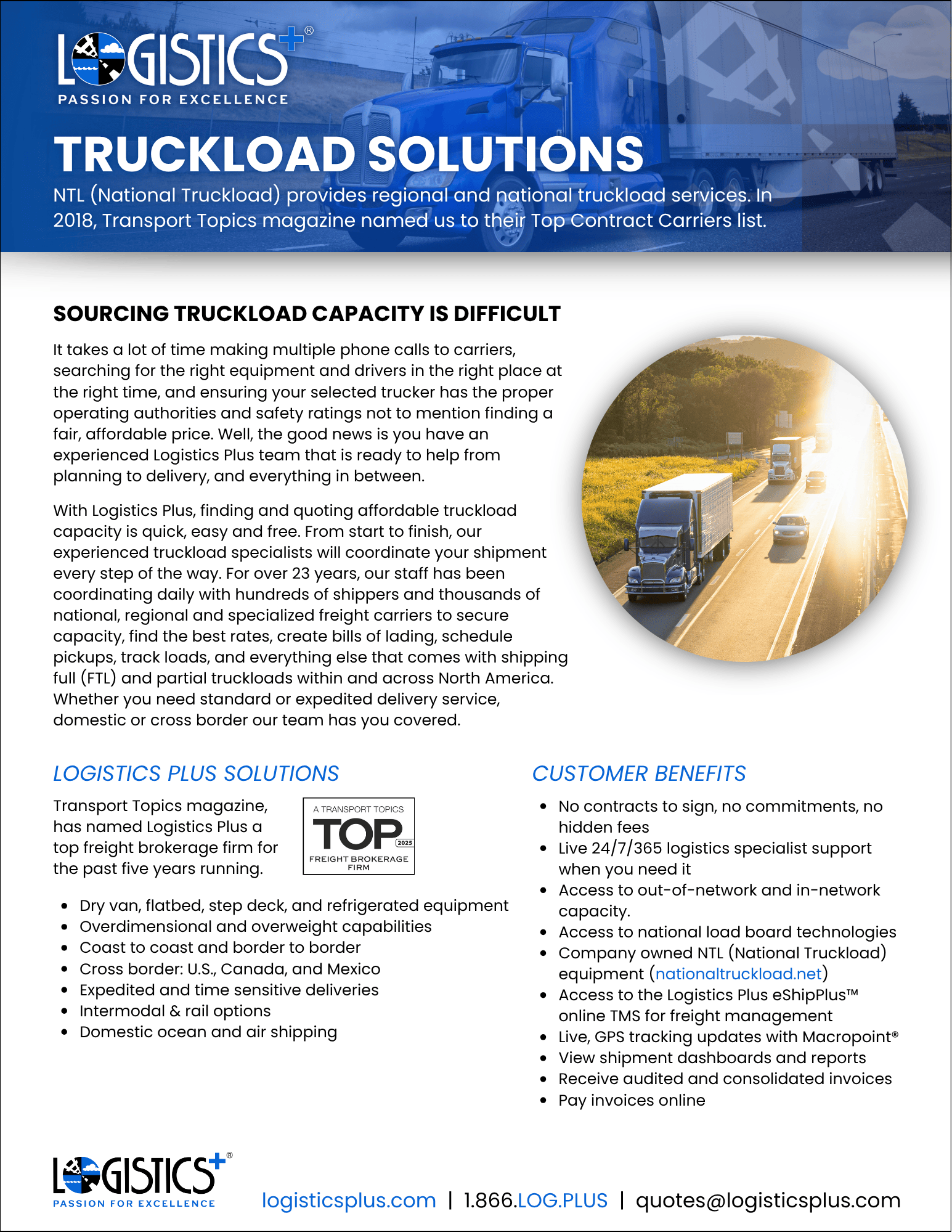 LP Truckload Flyer Thumbnail
