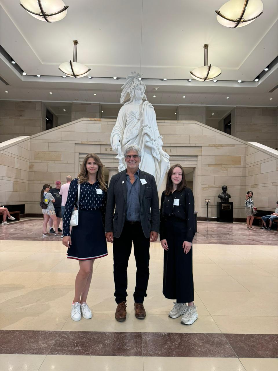 At the US Capitol.