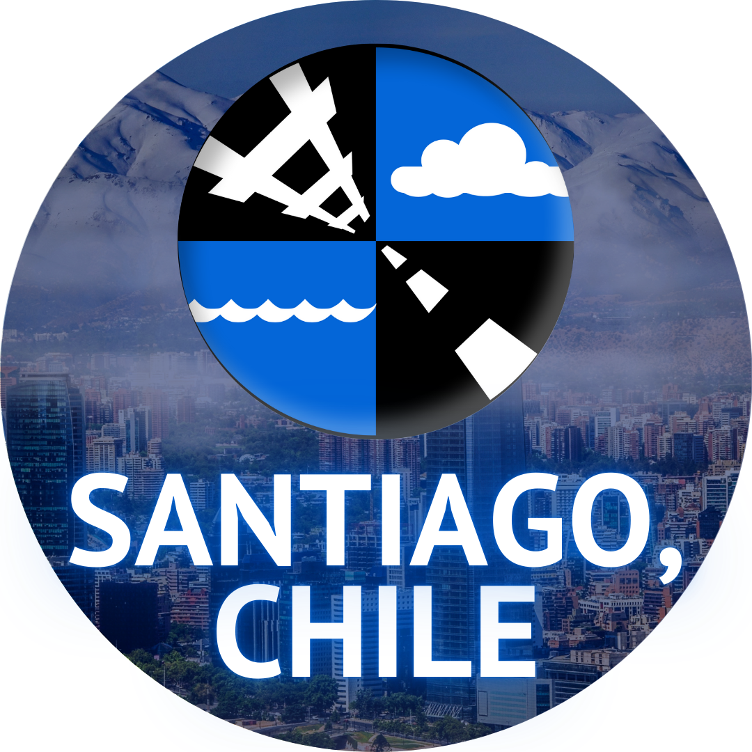 Santiago Chile graphic
