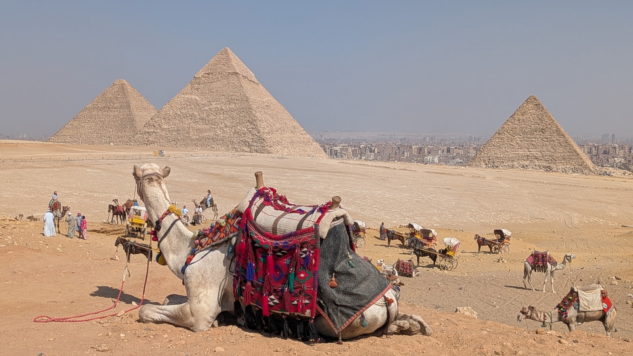 Cairo Day 2-Camels, Pyramids, & Sphinx