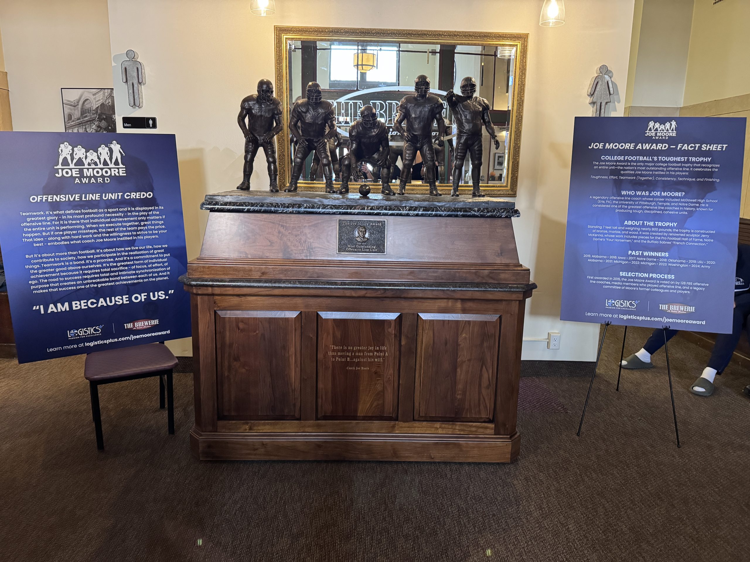 JMA Erie joe moore award in Erie