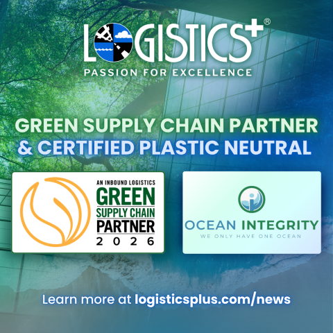 Logistics Plus is Named a 2026 G75 Green Supply Chain Partner by Inbound Logistics